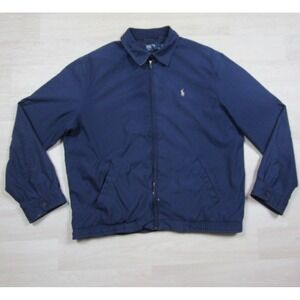 Vintage Polo Ralph Lauren Harrington Loop Collar Jacket Men's (L) 1990s Preppy